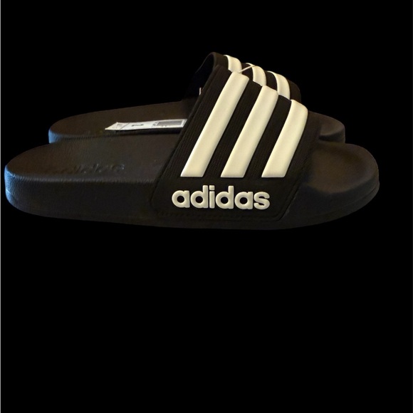 NWT Kids Addidas slides. - Picture 2 of 4